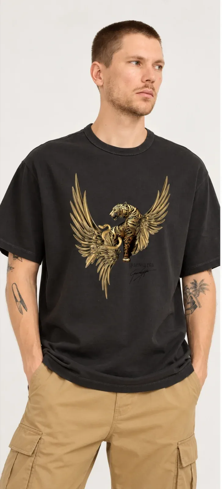 Gaurav Gupta x PFA, Charcoal T-shirt